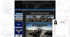 Desktop Screenshot of precisionpowerservices.com